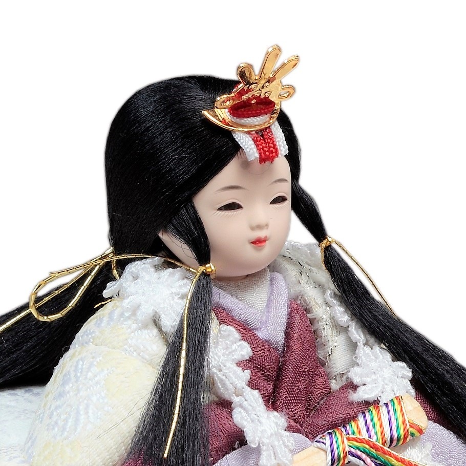 雛人形セット　木目込み　東京久月　木目込　雛人形15体　久月作　希少品 雛人形セット 木目込み 東京久月 木目込 雛人形15体 久月作 希少品