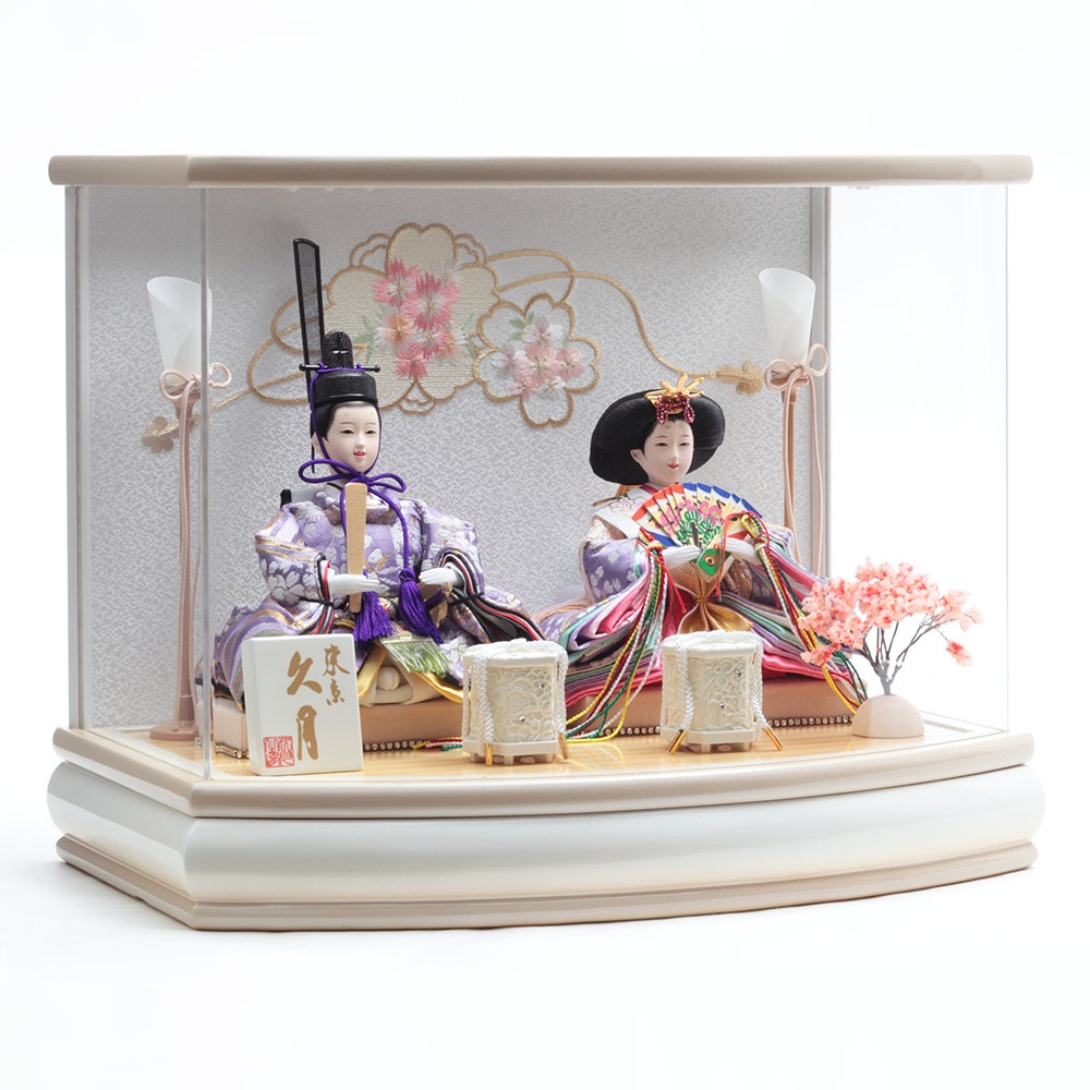 親王ケース飾り アクリルケース 6H-KK28 | ケース飾り | 【公式】 人形