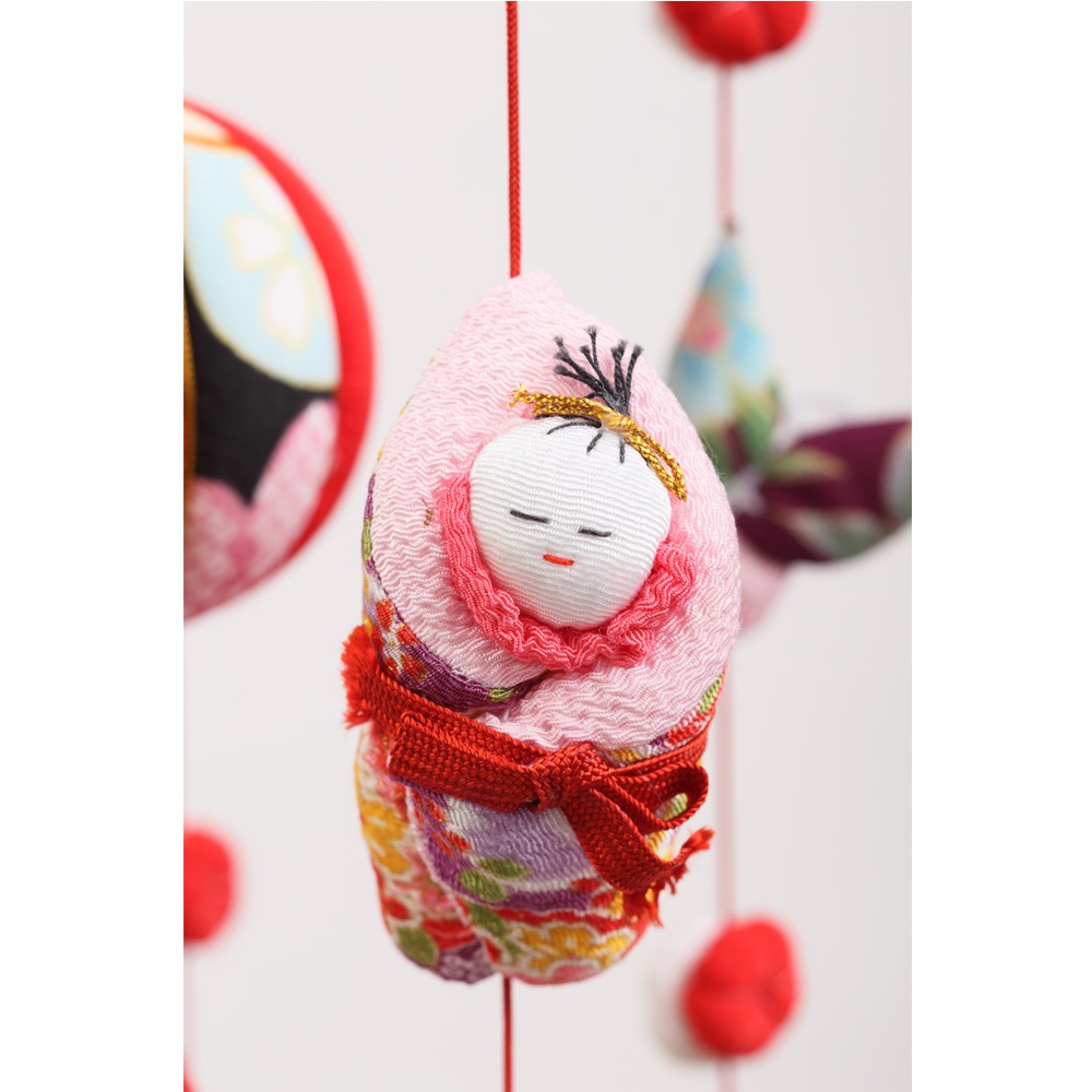 つるし雛 伸縮スタンド付 6H-R5 | ひな人形 | 【公式】 人形の久月