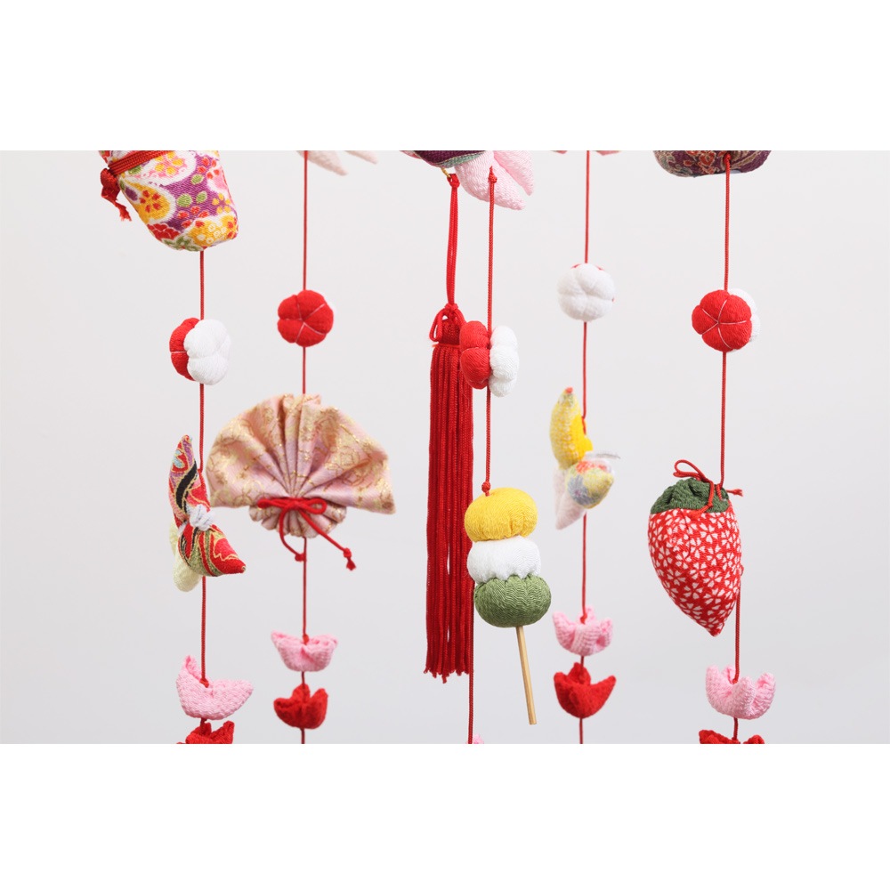 つるし雛 伸縮スタンド付 6H-R5 | ひな人形 | 【公式】 人形の久月