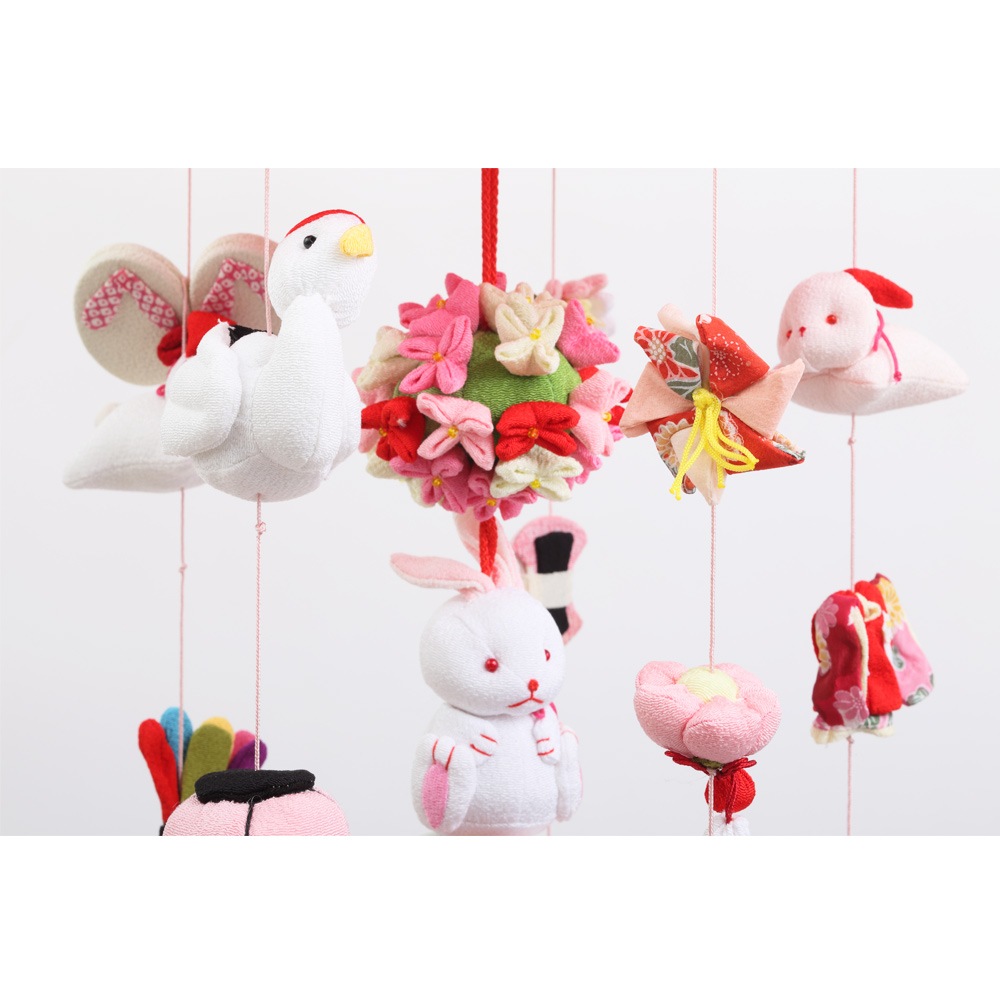 つるし雛 伸縮スタンド付 6H-R6 | ひな人形 | 【公式】 人形の久月