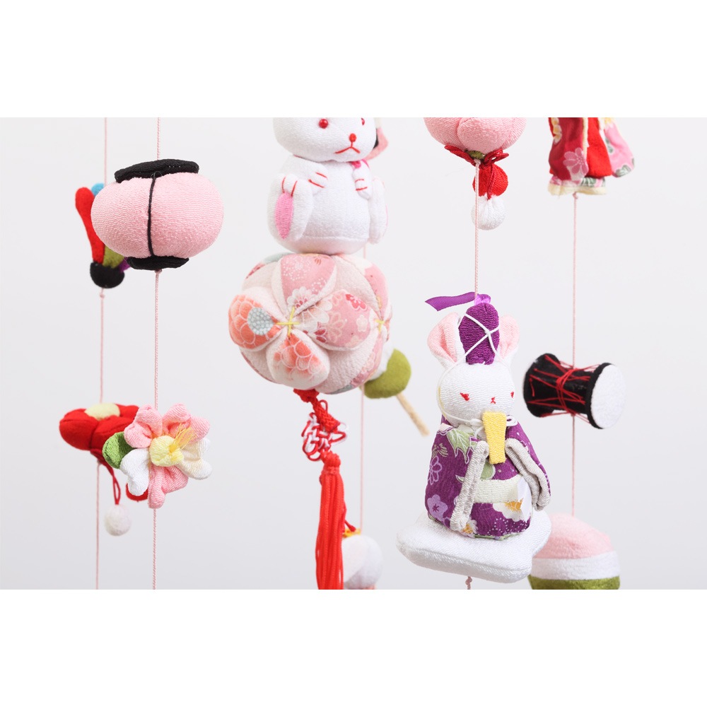 つるし雛 伸縮スタンド付 6H-R6 | ひな人形 | 【公式】 人形の久月