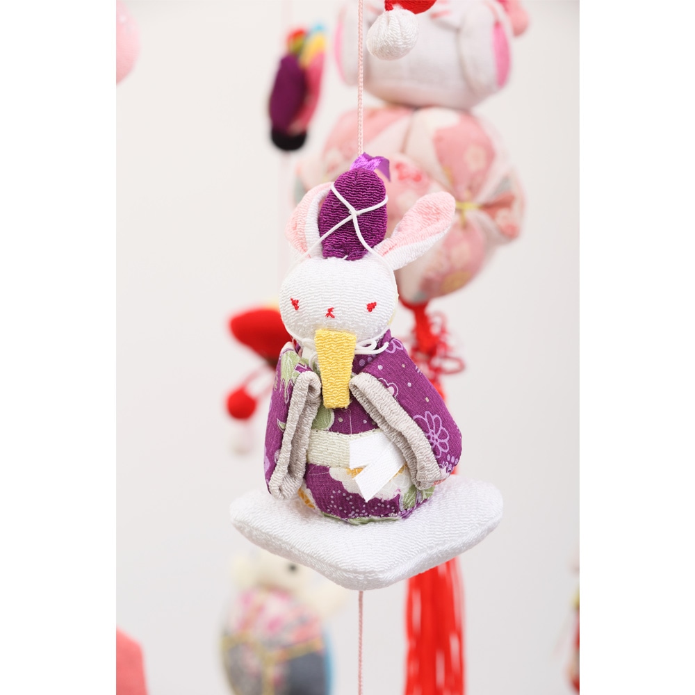 つるし雛 伸縮スタンド付 6H-R6 | ひな人形 | 【公式】 人形の久月