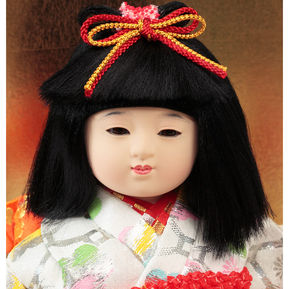 浮世人形ケース飾り めばえ 3H-U11 | 浮世人形 | 【公式】 人形の久月