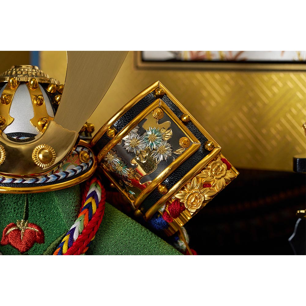 上原玉鳳作 兜収納飾り 6GR-S52 | 五月人形 | 【公式】 人形の久月