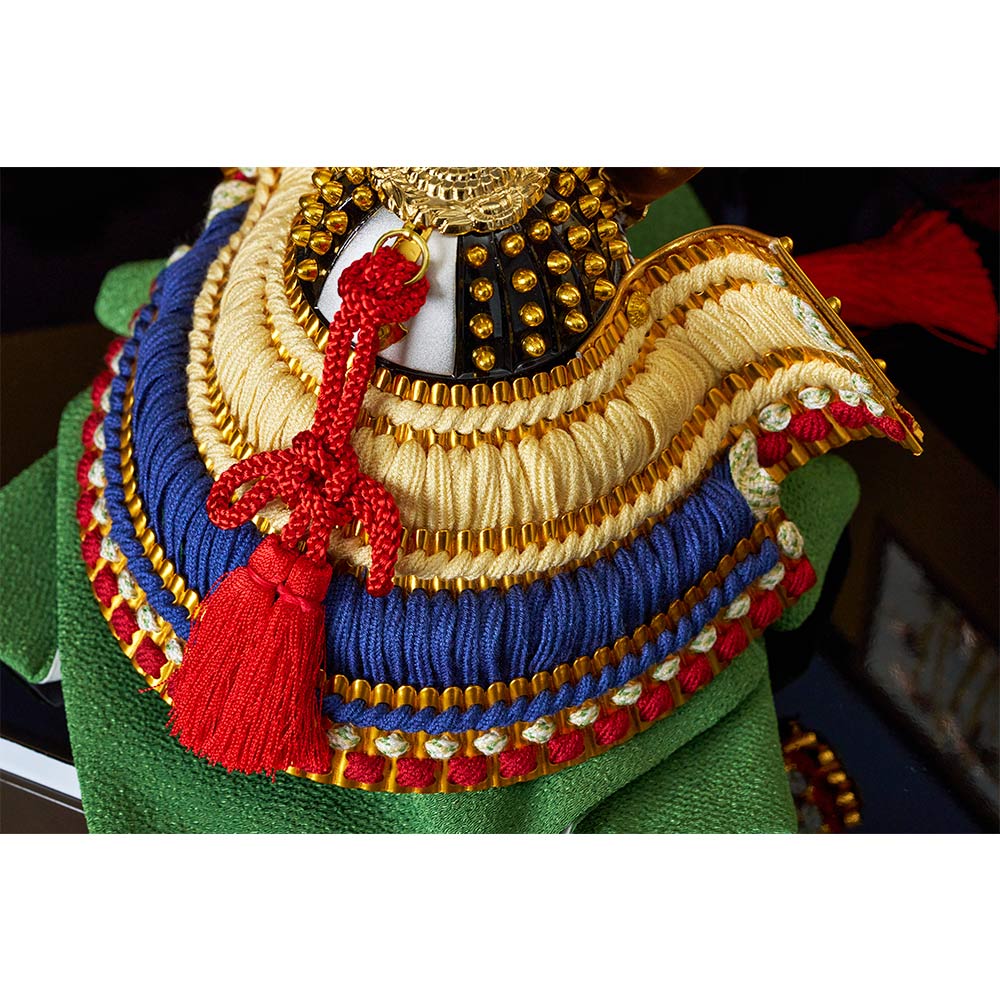 上原玉鳳作 兜収納飾り 6GR-S52 | 五月人形 | 【公式】 人形の久月