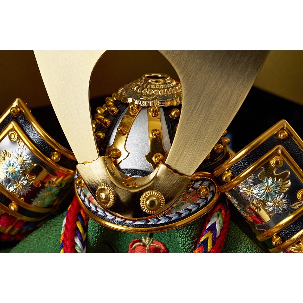 上原玉鳳作 兜収納飾り 6GR-S52 | 五月人形 | 【公式】 人形の久月