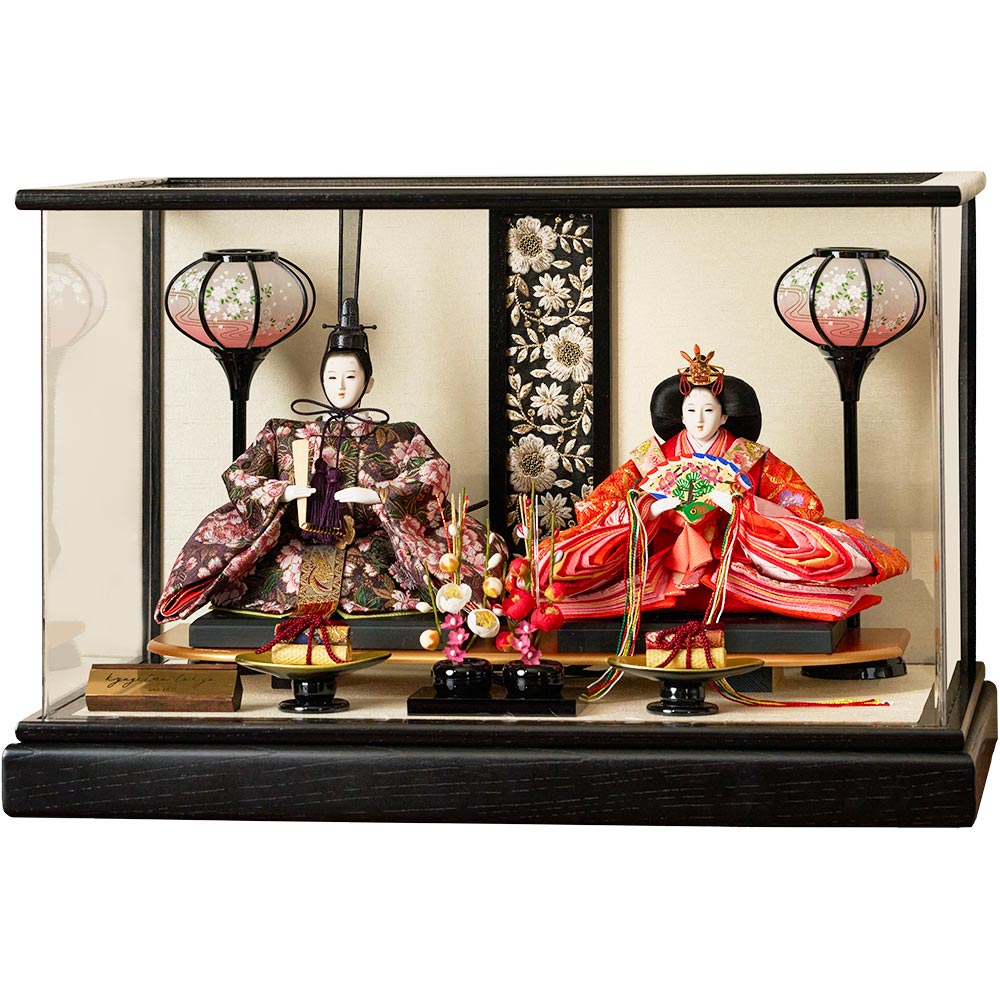 kyugetsu tokyo closs 親王ケース飾り アクリルケース 6H-KK55