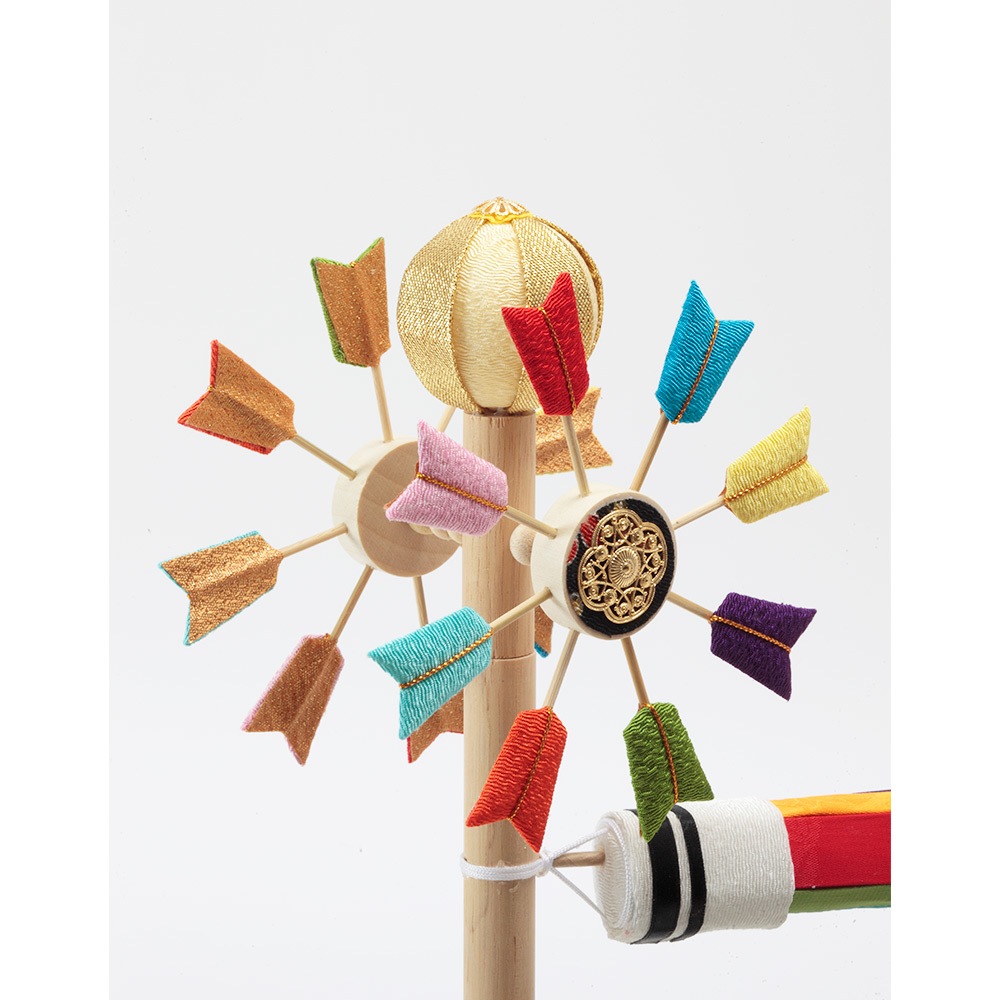 五月小物 R-5544 スタンド（小）そよ風鯉のぼり 犬付き | つるし・名前