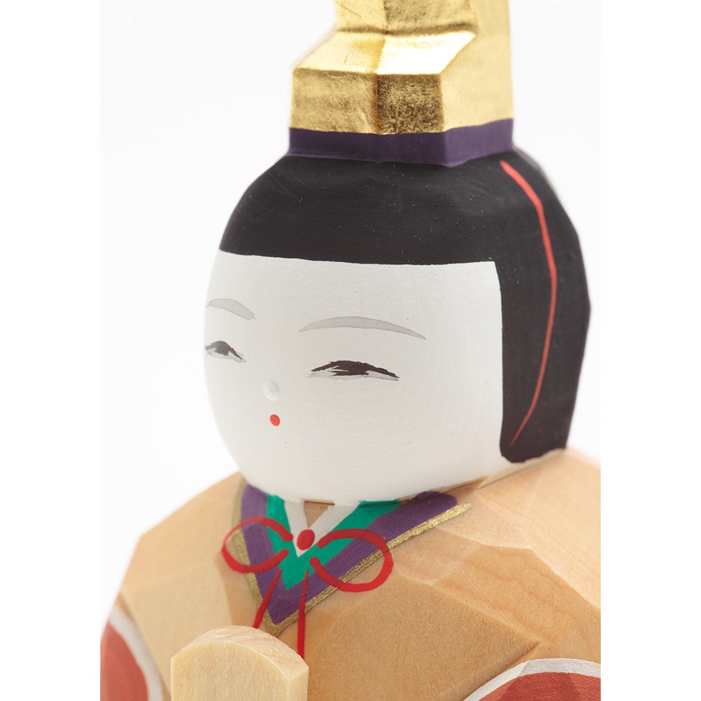 【希少品】伊予一刀彫　南雲作　雛人形絵馬 希少品】伊予一刀彫 南雲作 雛人形絵馬