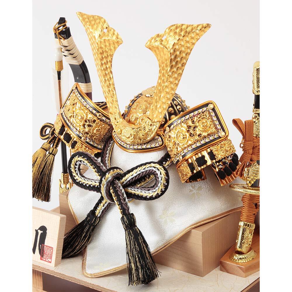 茶色ケース入り兜飾り 兜ケース飾り 4G-C36-Z | 取付ケース飾り | 【公式】 人形の久月