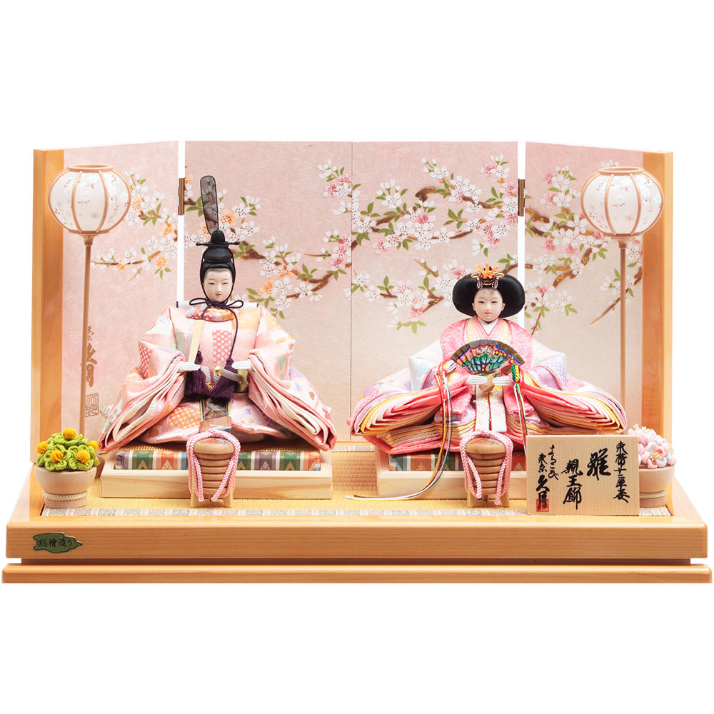 親王飾り 6HR-K32 | ひな人形 | 【公式】 人形の久月オンラインストア