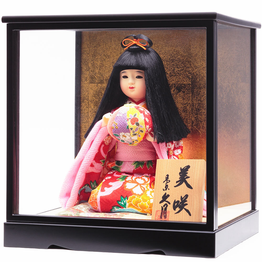 浮世人形ケース飾り 美咲 5H-U4 | 浮世人形 | 【公式】 人形の久月