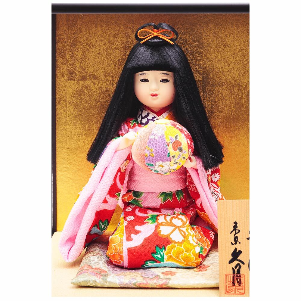 浮世人形ケース飾り 美咲 5H-U4 | 浮世人形 | 【公式】 人形の久月