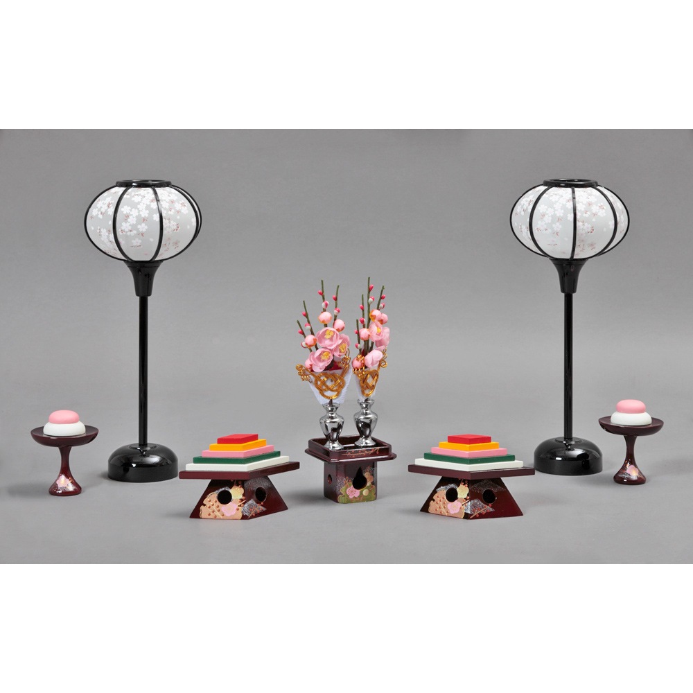 収納三段 親王官女飾り 引き出し式 6HR-N53-Z | 段飾り | 【公式