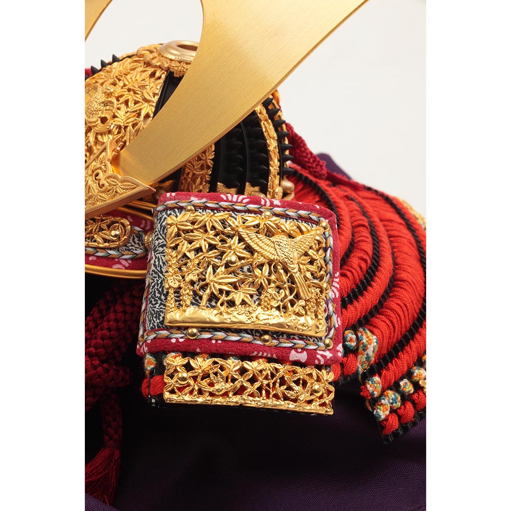 中村宗光作 竹雀之兜飾り 国宝シリーズ 6GR-K52 | 兜飾り | 【公式