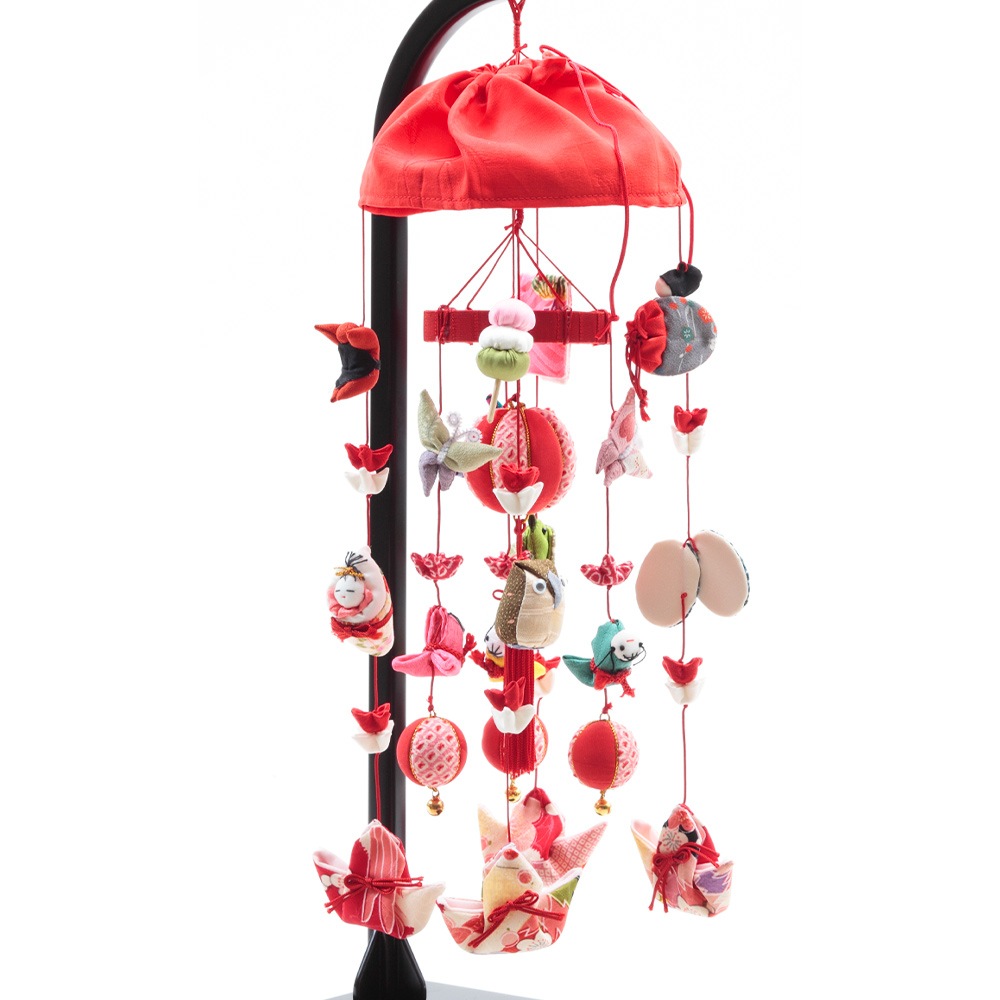 つるし雛 スタンド付 72H-R17 | つるし飾り | 【公式】 人形の久月