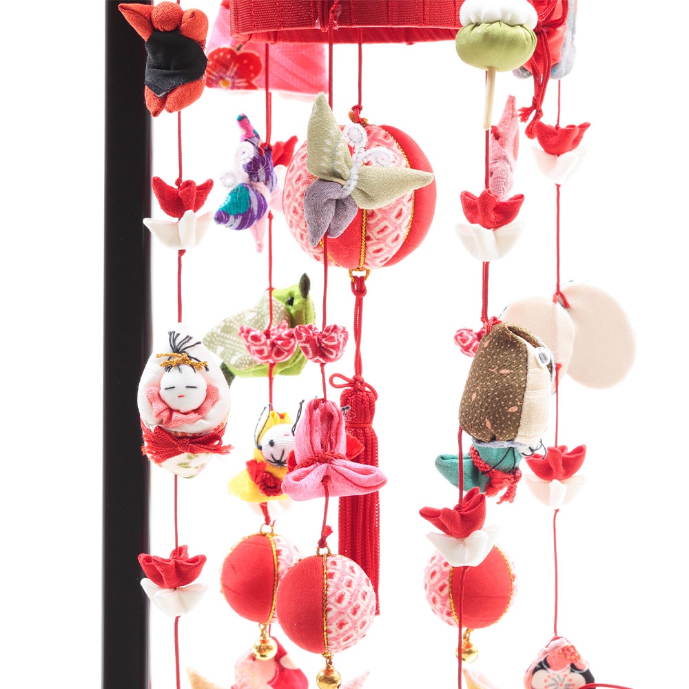 つるし雛 スタンド付 72H-R17 | つるし飾り | 【公式】 人形の久月