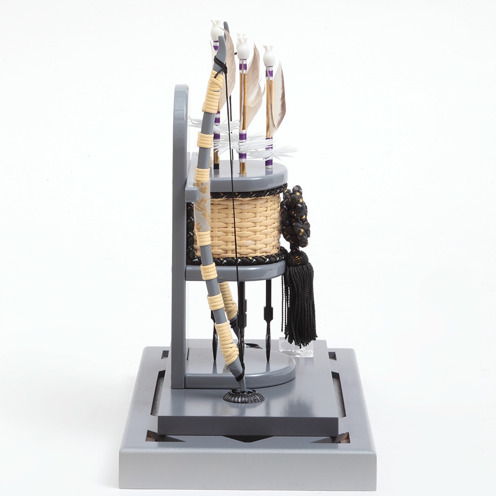 [展示品・未使用] 破魔弓　ケース　インテリア a1252-size.jpg