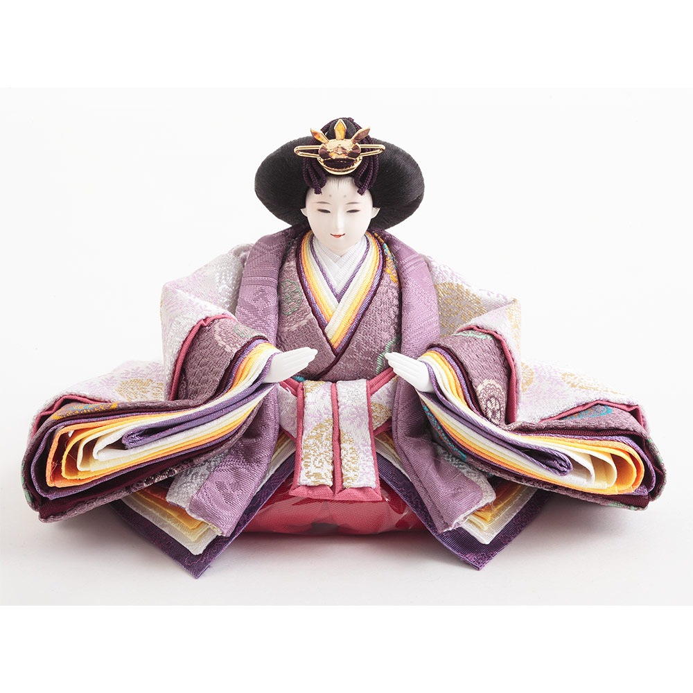 親王収納飾り 銘木シリーズ 屋久杉 6HR-S60 | ひな人形 | 【公式