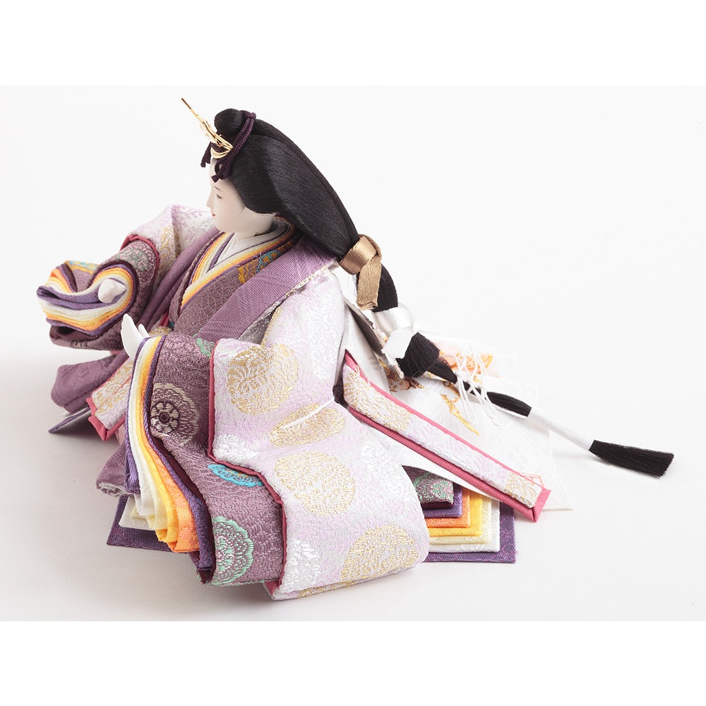 親王収納飾り 銘木シリーズ 屋久杉 6HR-S60 | ひな人形 | 【公式