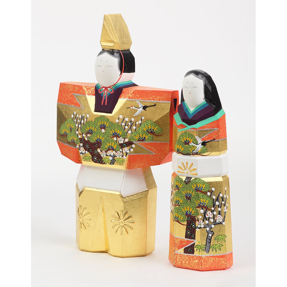 神泉作 奈良一刀彫 7号立雛 3H-I5-Z-US-S | すべての商品 | 【公式