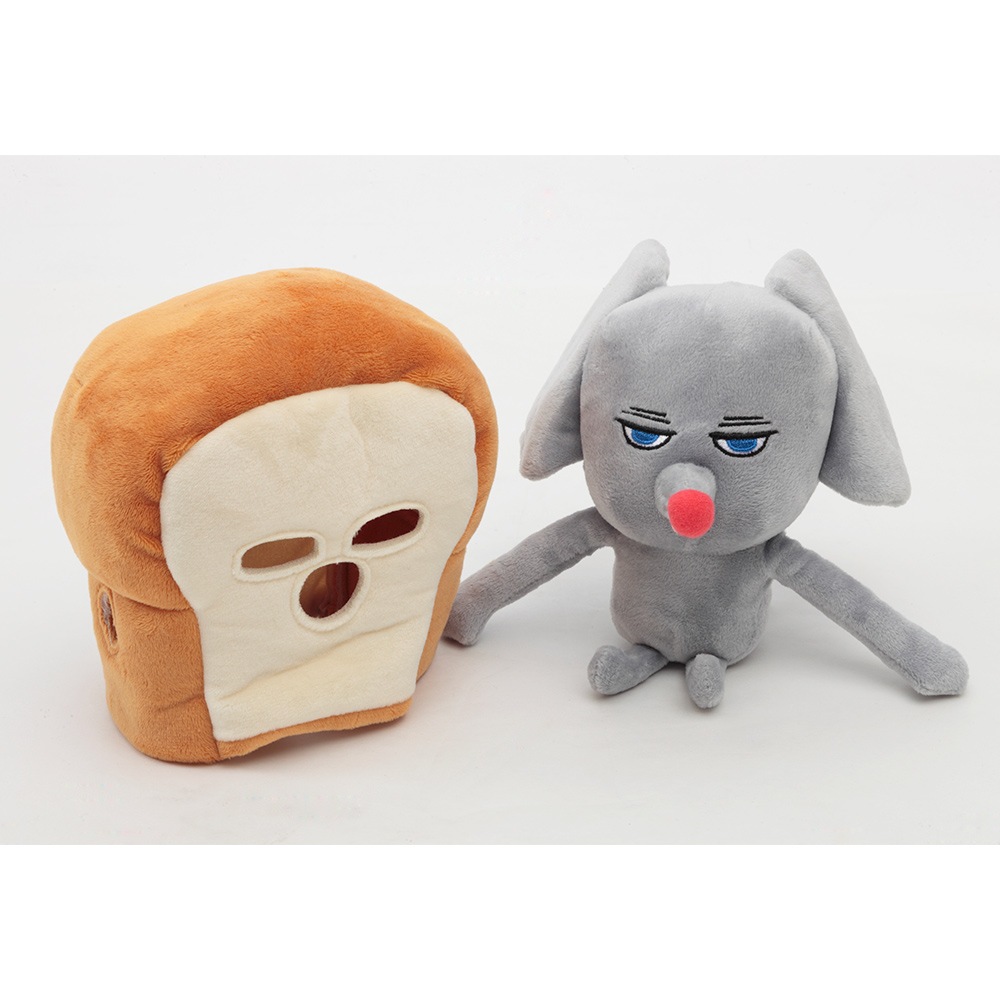 パンどろぼう ぬいぐるみ 着脱式 IPM-33-Z | ぬいぐるみ