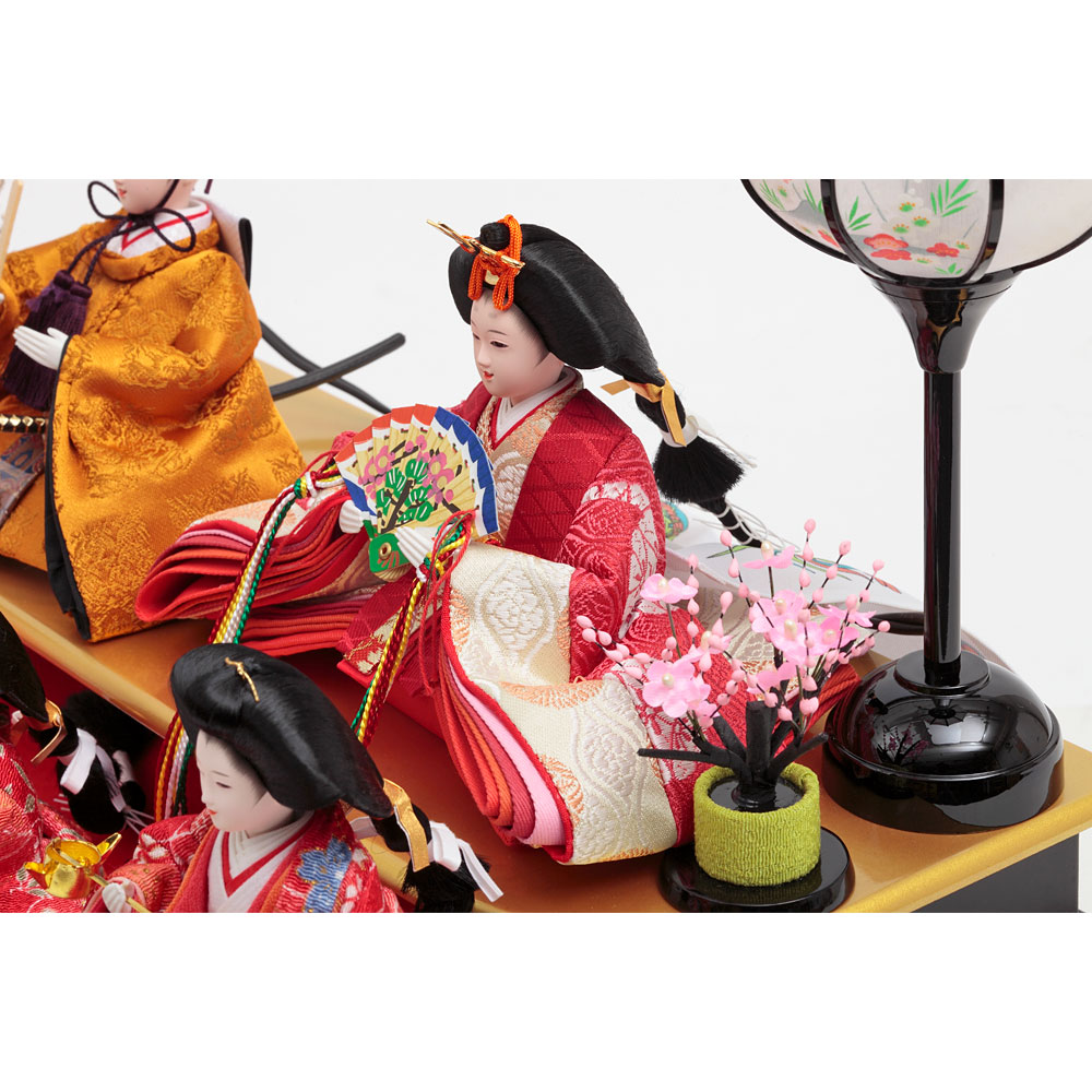 K６ 美品！可愛いケース人形　巾42㎝位　親王ケース　ひな人形ケース 親王ケース飾り 5H-KK9-Z | ケース飾り | 【公式】 人形の久月