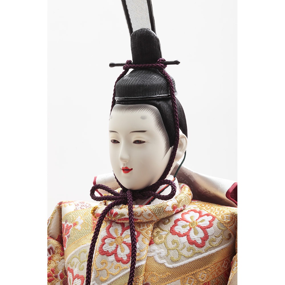 時代提げ物 人物根付 天然素材 在銘【髪を梳く瓜実顔美人】高3.7cm 重22ｇ 毛氈七段 十五人飾り 6HR-D27 | 段飾り | 【公式】 人形の久月