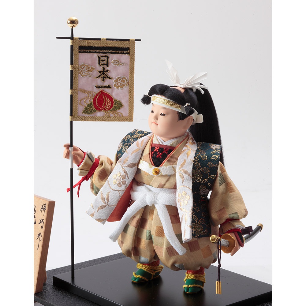 祥巧作 桃太郎 4G-M7 | 金太郎・武者人形 | 【公式】 人形の久月