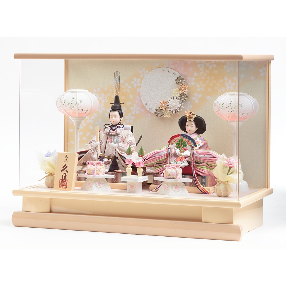 親王ケース飾り 正面アクリルケース 6H-KK64-Z | ケース飾り | 【公式