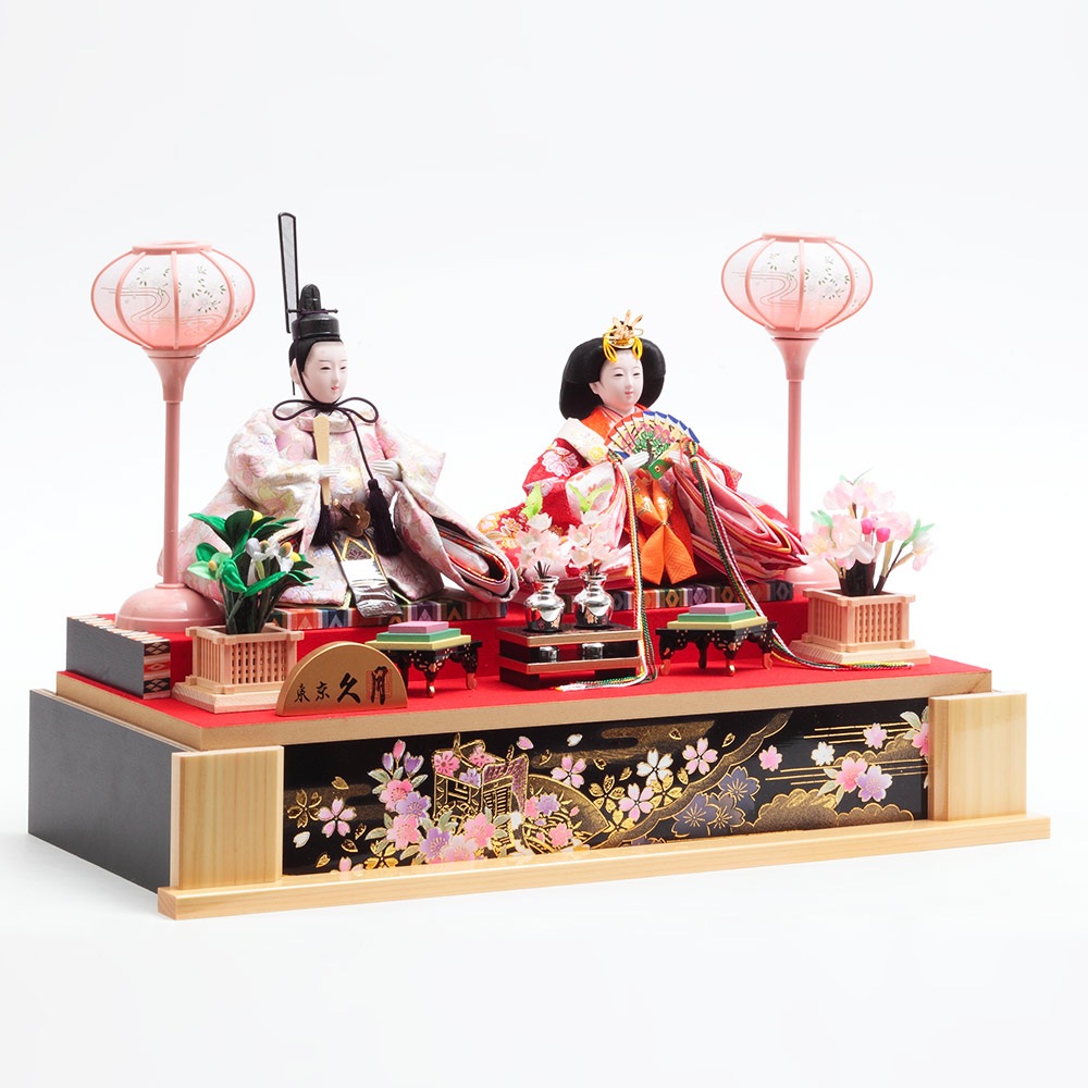 親王ケース飾り 6H-KK52-Z | ケース飾り | 【公式】 人形の久月