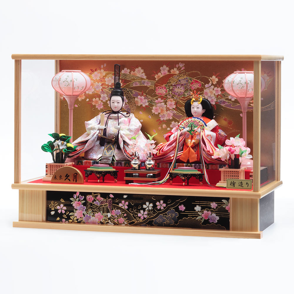 親王ケース飾り 6H-KK52-Z | ケース飾り | 【公式】 人形の久月