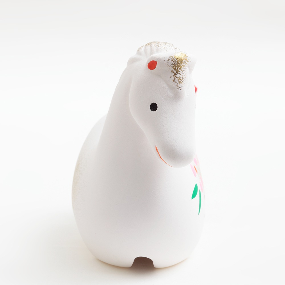 干支小物 R-2 午親子 土鈴 (白) | 付属品・小物他 | 【公式】 人形の久