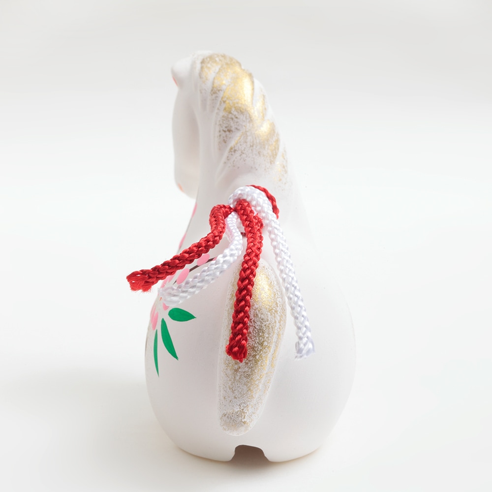 干支小物 R-2 午親子 土鈴 (白) | 付属品・小物他 | 【公式】 人形の久