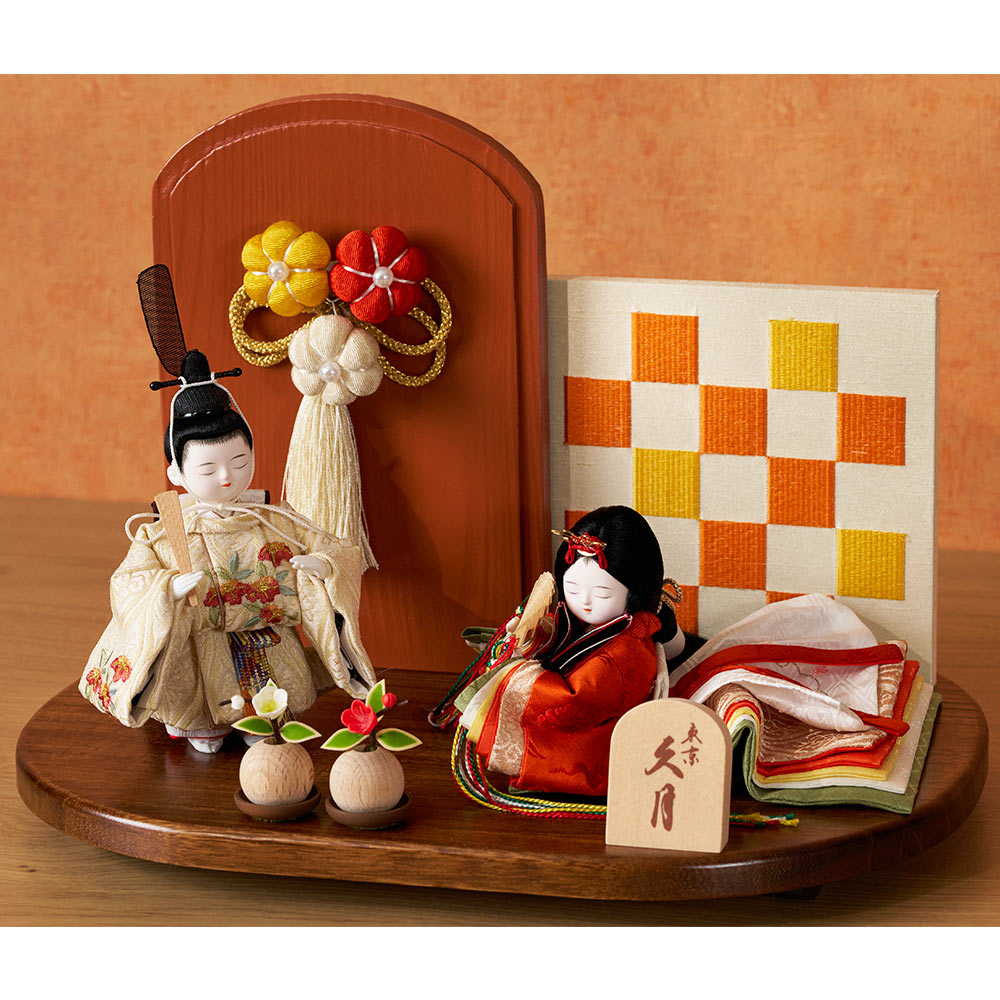 雛人形　親王飾り　付属品は全てあり p81204-06.jpg