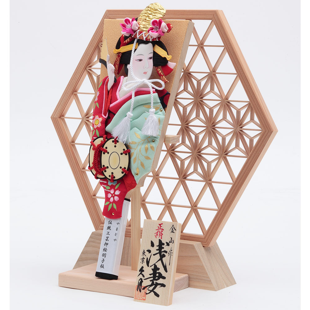 やまとや作 古典羽子板衝立飾り 10号 5EH-32 | 羽子板 | 【公式】 人形