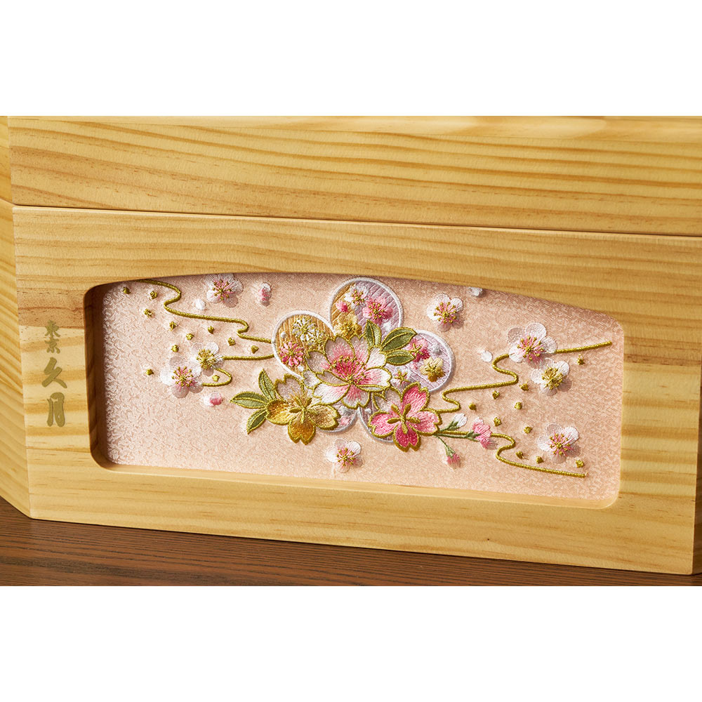 木目込 親王収納飾り ほのかシリーズ 6HR-M51-Z | 木目込飾り | 【公式