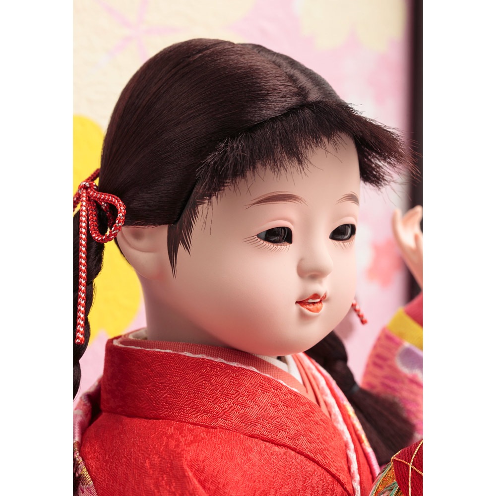 浮世人形ケース飾り まり 5H-U9 | 浮世人形 | 【公式】 人形の久月