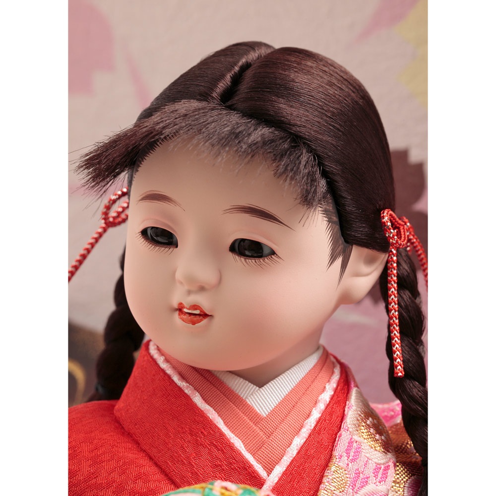 浮世人形ケース飾り まり 5H-U9 | 浮世人形 | 【公式】 人形の久