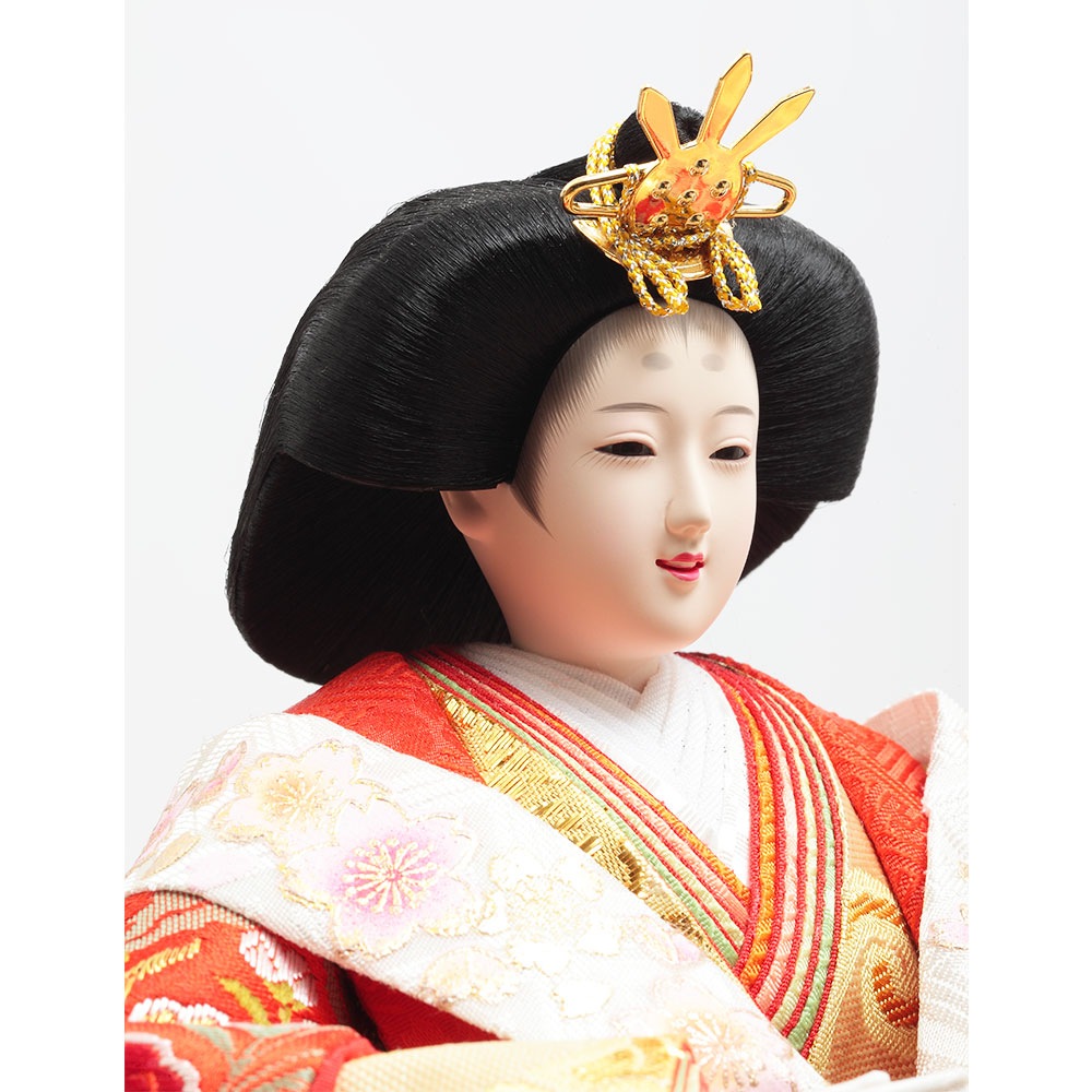 収納三段 親王官女飾り 組み合わせ式 6HR-N13 | 段飾り | 【公式