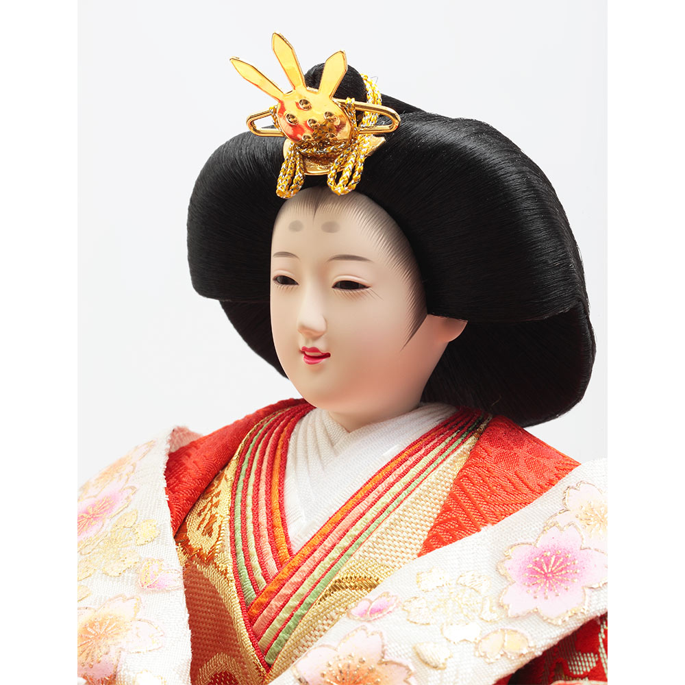 収納三段 親王官女飾り 組み合わせ式 6HR-N13 | 段飾り | 【公式