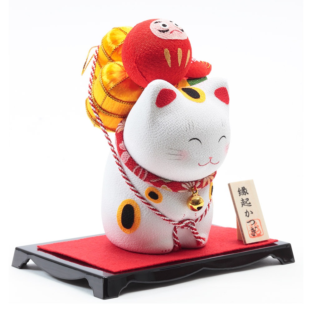 正月小物 R-1863 縁起かつぎ招き猫（縁起づくし） | 付属品