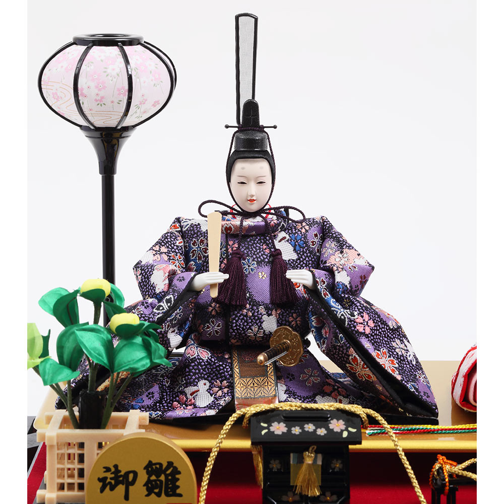 親王ケース飾り ガラスケース 6H-KK11 | ひな人形 | 【公式】 人形の久