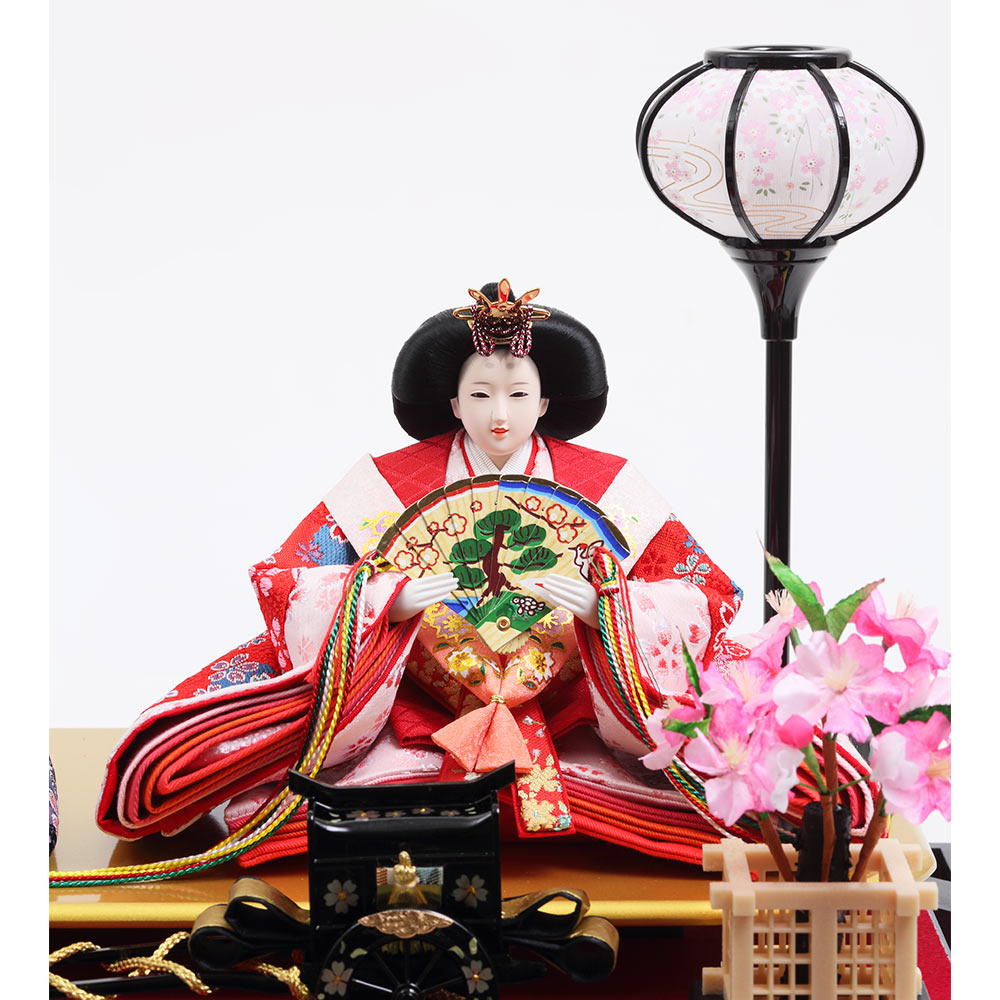 親王ケース飾り ガラスケース 6H-KK11 | ひな人形 | 【公式】 人形の久