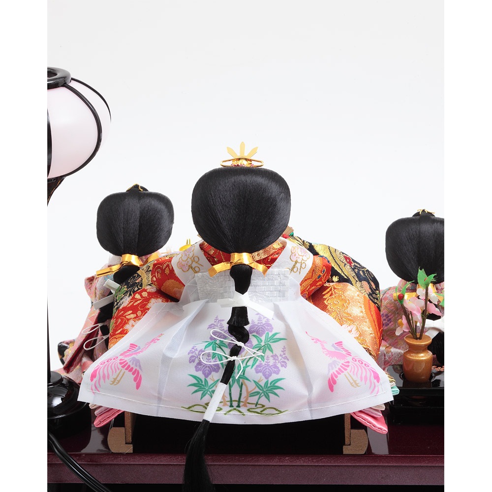 お値下げしました。久月アクリルケース入り雛人形五人飾り 久月 雛人形 衣裳着五人アクリルケース飾り｜ギフトプラザオンライン