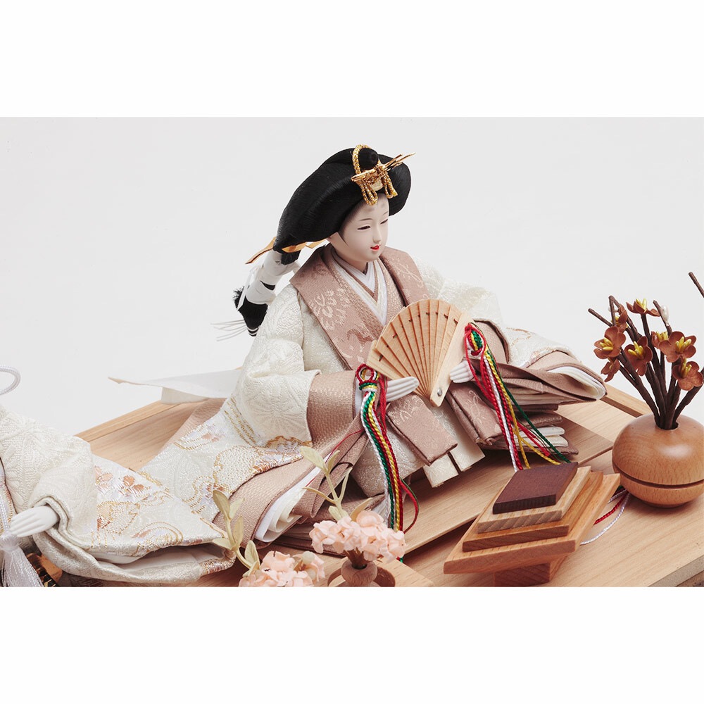 東京久月　雛人形アクリルケース入り親王飾り・間口約３８×奥行約２８×高さ約３０㎝ 親王ケース飾り アクリルケース 5H-KK45-Z | ケース飾り | 【公式