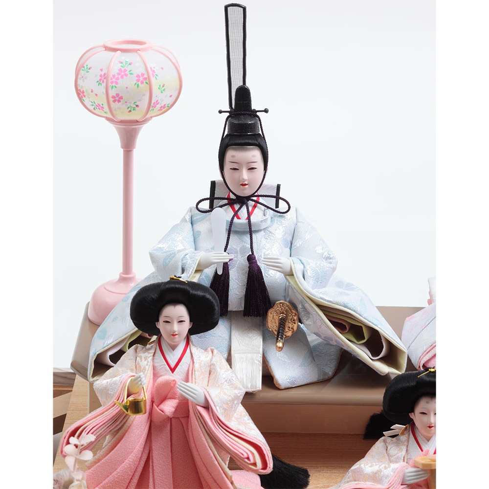 親王官女ケース飾り ガラスケース 6H-KK23-Z | ケース飾り | 【公式