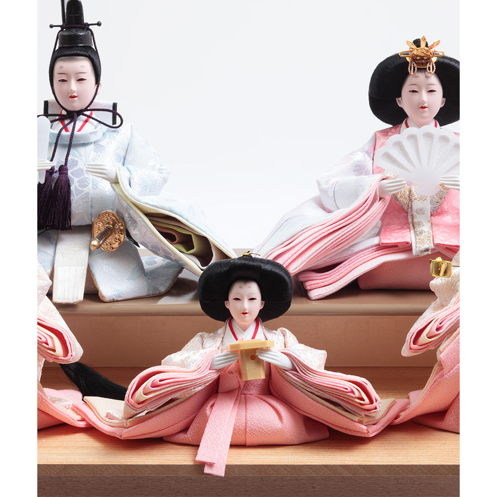 親王官女ケース飾り ガラスケース 6H-KK23-Z | ケース飾り | 【公式