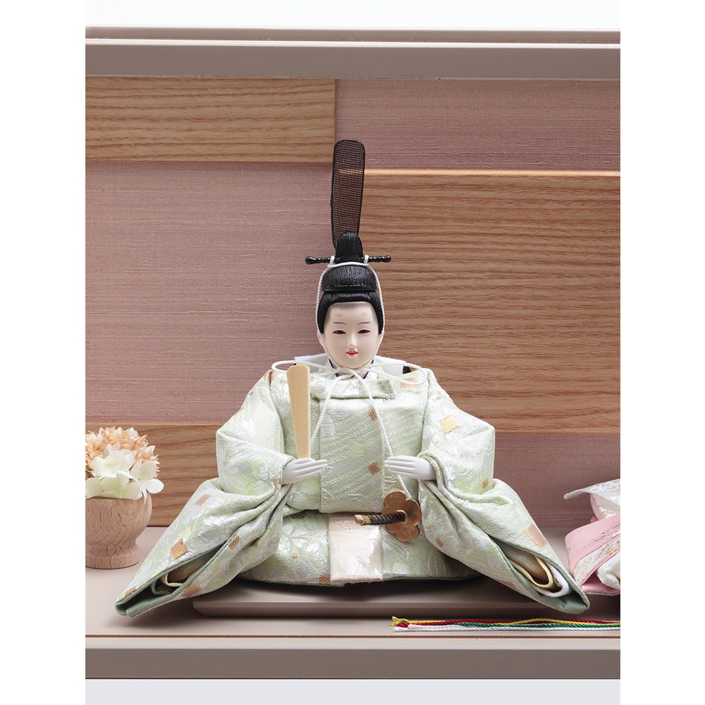 親王ケース飾り アクリルケース 6H-KK61-Z | ケース飾り | 【公式